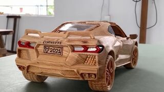 Woodworking -Chevrolet Corvette C8 2020