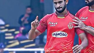 Cricket game are love hassan ali het wecate