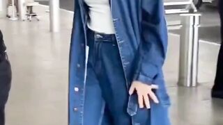 Sanjana Sanghi in Denim Look at Airport #sanjanasanghi #short #shorts #trending #viral #bollywood #viralshorts