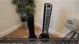 Comparison between Lasko and Amazon Basic Tower Fan