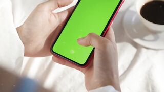 I WAKE UP AND USE MY PHONE