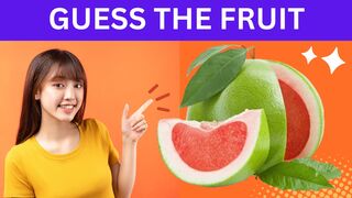GUESS THE FRUIT | GUESS THE FRUIT WITHOUT VOWELS |
