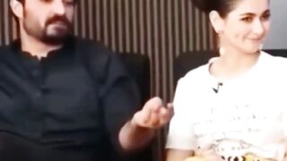 کوئی شرم وحیاء باقی رہ گیا ہے؟ _ Hamza Ali Abbasi _ Hania Aamir _ Hanky Panky.