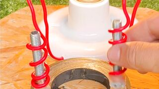 Free Energy Generator | Produce Electricity With Magnet | Led Light