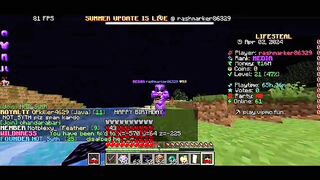 I Got Media Rank On This Lifesteal Server | VIPMC | Part#1 #vipmc #vipmc #vipmclifes