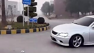 car drifting