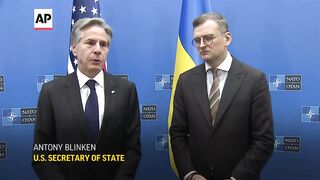 Blinken meets with Kuleba at NATO summit to discuss Ukraine's NATO accession.