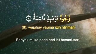 Surat al ghosyiyah ayat 8-17