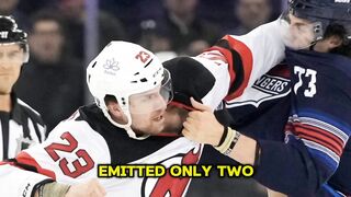 Devils-Rangers involved in line brawl two seconds into game