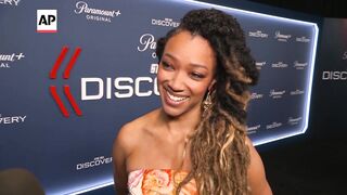 At 'Star Trek_ Discovery' premiere, actor Sonequa Martin-Green reflects on trailblazing stars.