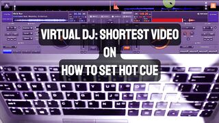 Virtual Dj Tutorials: How To Set  cue | Virtual Dj Tips And Tricks | Best Dj (Shortest Video)