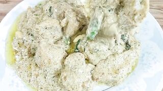 White chicken karhaai
