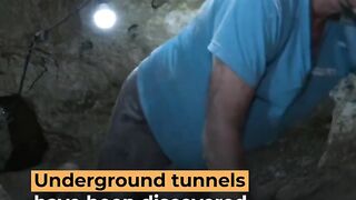 Underground tunnels found in Israel from Jewish revolt against Romans _ Al Jazeera Newsfeed.