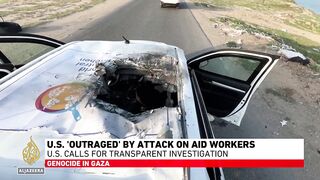 US 'outraged' by attack on aid workers_ US calls for transparent investigation.