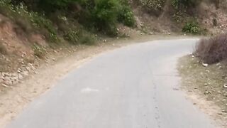 Kashmir in a bike