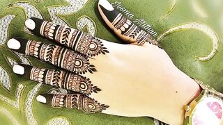 Fingers mehndi designs ! Eid special mehndi designs.! Simple mehndi design