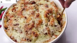 Chicken baked pasta