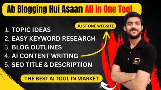 ZERO TO HERO Blogging AI | How To Start Blogging in 2024 For Beginners | Idrees Blogger