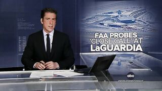 FAA probing close call between plane and air tower.