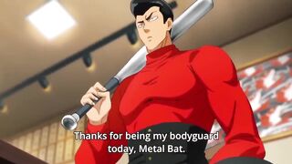 Garou is Surprised by Metal Bat's Death Blow __ Metal Bat Uses Full Power against Garou