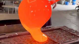 24krt Gold Glass Murano by Sylcom Made in Italy ???????? #glass #satisfying #italy #murano