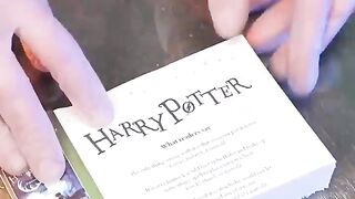 We made a phone case from a Harry Potter book  #harrypotter #upcycled #phonecase