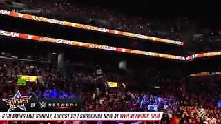 Summer slam Brock Lesnar vs Roman Reigns