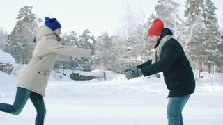 "Boundless Joy: Celebrating Couple Happiness"