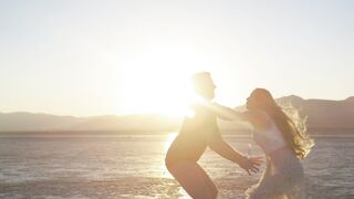 "Boundless Joy: The Beauty of Couple Happiness"