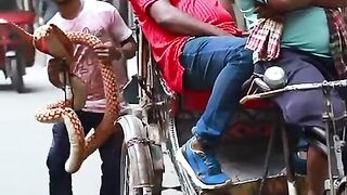 KING COBRA SNAKE PRANK ON PUBLIC Part 55 ! EMTIAZ