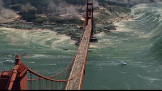 San Andreas (2015) - Tsunami Scene -Pure Action (4K