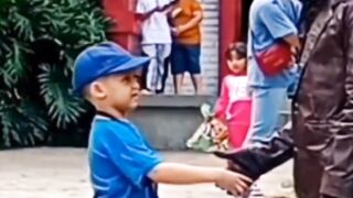 Innocent little boy