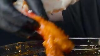 Seafood - King Crab With Spicy Sauce | Asmr Mukbang Eating