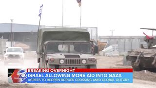 Israel to reopen key crossing to Gaza.
