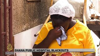 Ghana public hospital blackouts_ State-owned electric company facing deficits.