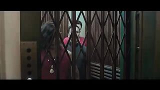 IP Man vs Thai boxer in the elevator in the movie IP MAN 3 (2015)