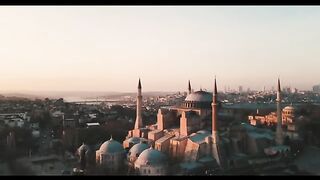 DRONE FOOTAGE - HAGIA_SOPHIA_MOSQUE -  -