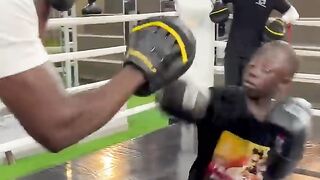 TENGE TENGE his training Boxing #tengetenge