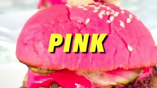 Cooking BLACK vs PINK burgers!????