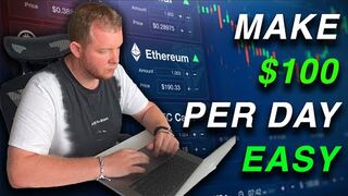Simple Method To Make $100 A Day Trading Cryptocurrency As A Beginner | Binance Tutorial Guide