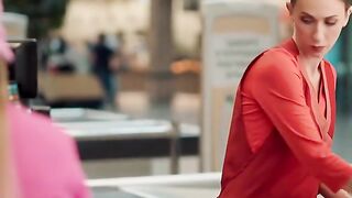 Amazing sales girl