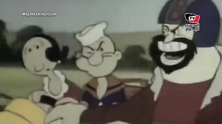 Popeye cartoon
