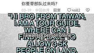 Mainland Chinese takes a joke too seriously