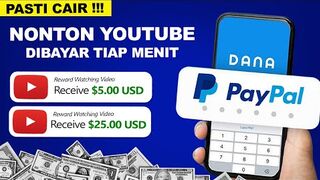 MAKE MONEY ONLINE : Nonton Youtube Dibayar Per Menit, Cara Menghasilkan Uang dari Internet, Aplikasi Penghasilan Dana 2024.