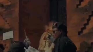 Ngerebong tradition At Bali