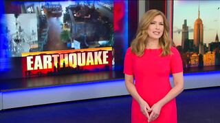 Earthquake Rattles New York City Skyscrapers.