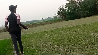 গ্রামের ধানক্ষেত প্রাকৃতিক সৌন্দর্য a natural view in village village
