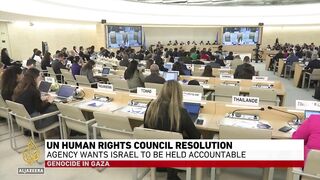 UNCHR resolution on Gaza_ Council wants Israel to be held accountable.