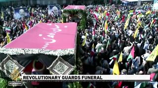 Revolutionary guards funeral_ Iran's supreme leader vows revenge for killing.
