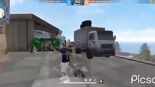 #freefire # 1v 4 only read number  onetap headshort